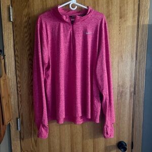Nike Women's Fuchsia Quarter-Zip